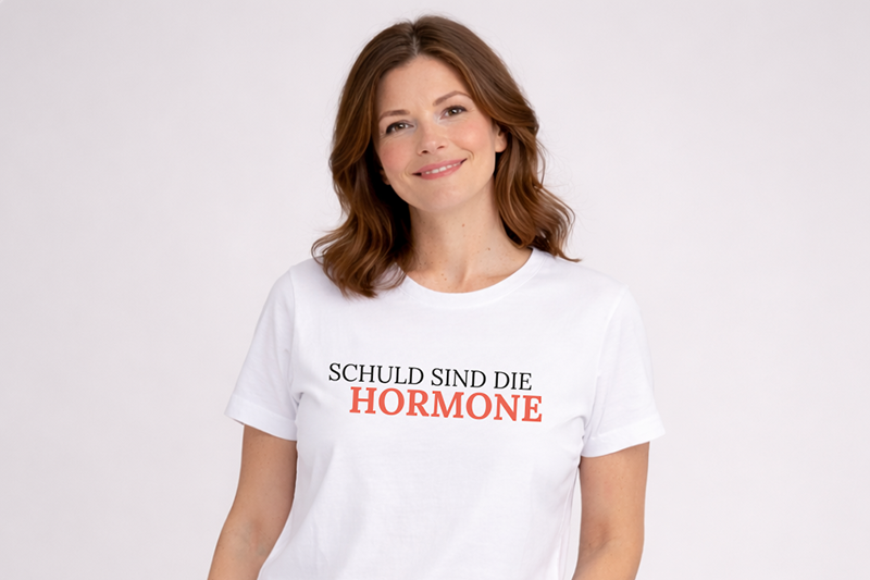 Wechselweise Shirt „Hormone“