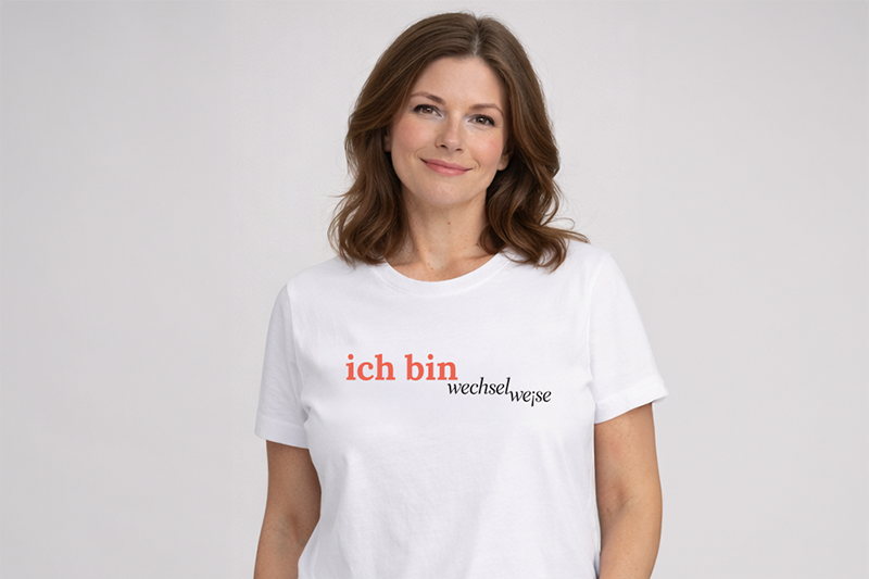 Wechselweise Shirt „Ich bin Wechselweise“